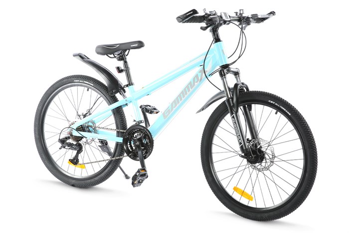 Xe Đạp Địa Hình MTB Gammax 24-Qingwei-21S 24 inch Màu Xanh Dương