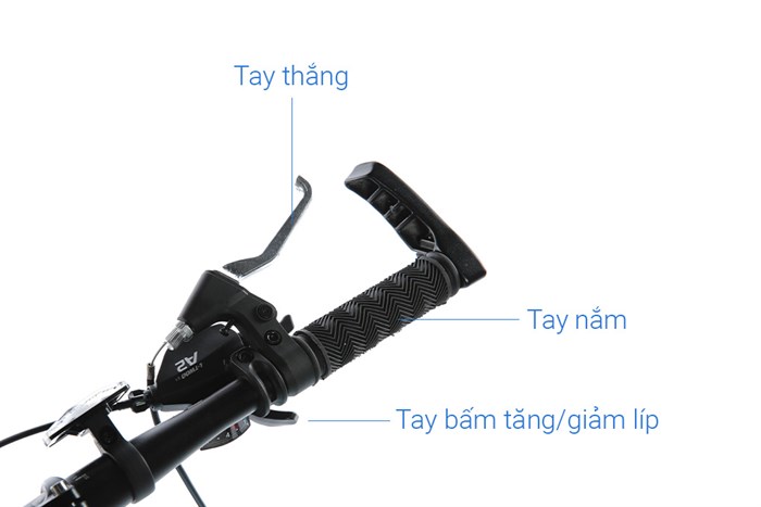 Xe Đạp Địa Hình MTB Gammax 24-Qingwei-21S 24 inch Màu Xanh Dương