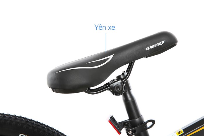 Xe Đạp Địa Hình MTB Gammax 24-Qingwei-21S 24 inch Màu Đen - Vàng