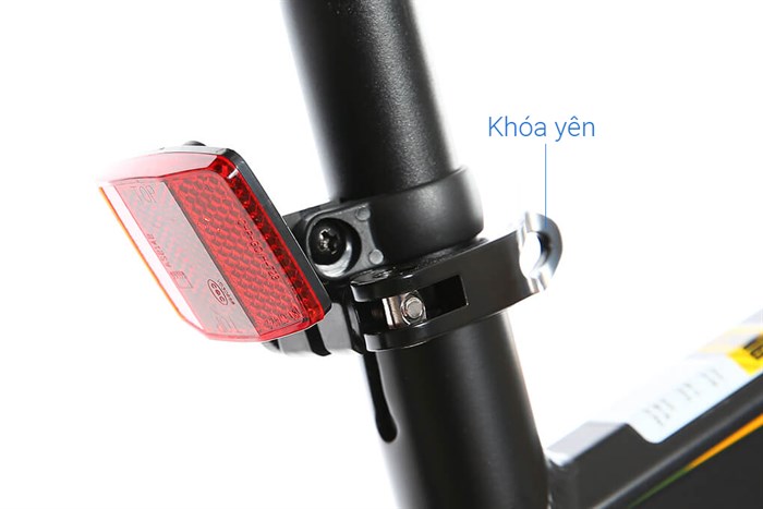 Xe Đạp Địa Hình MTB Gammax 24-Qingwei-21S 24 inch Màu Đen - Vàng