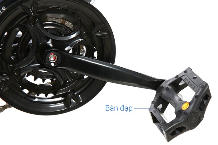 Xe Đạp Địa Hình MTB Gammax 24-Qingwei-21S 24 inch Màu Đen - Vàng