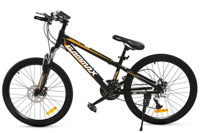 Xe Đạp Địa Hình MTB Gammax 24-Qingwei-21S 24 inch Màu Đen - Vàng