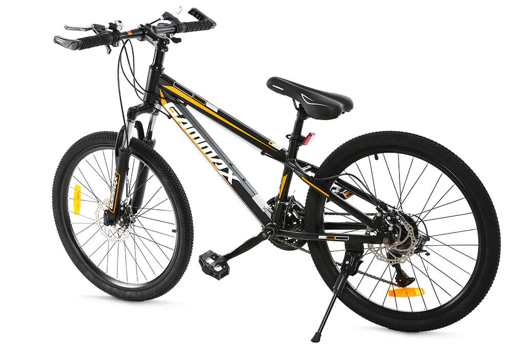 Xe Đạp Địa Hình MTB Gammax 24-Qingwei-21S 24 inch Màu Đen - Vàng