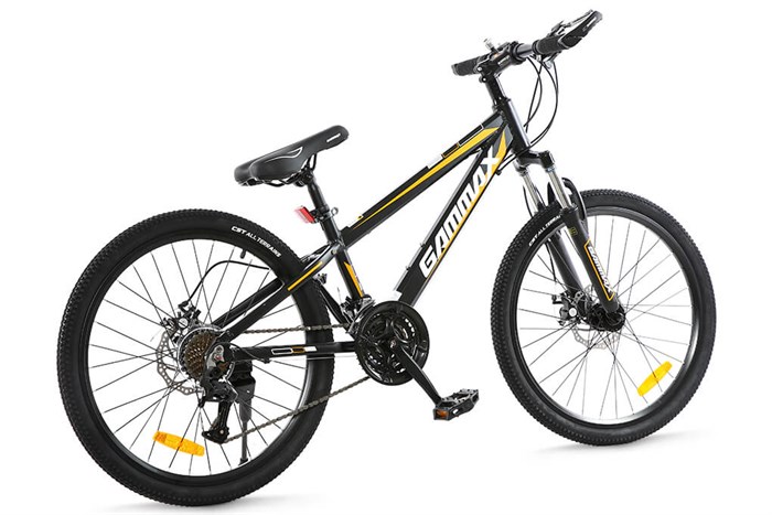 Xe Đạp Địa Hình MTB Gammax 24-Qingwei-21S 24 inch Màu Đen - Vàng