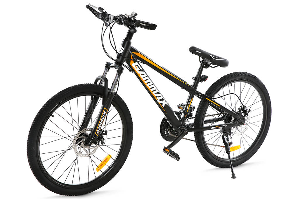 Xe Đạp Địa Hình MTB Gammax 24-Qingwei-21S 24 inch Màu Đen - Vàng