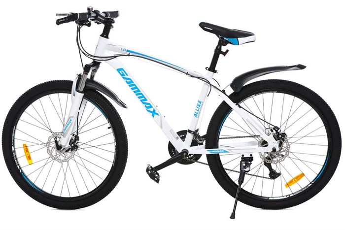 Xe Đạp Địa Hình MTB Gammax 26-Kunfeng-1.0-21S 2020 26 inch Màu Trắng