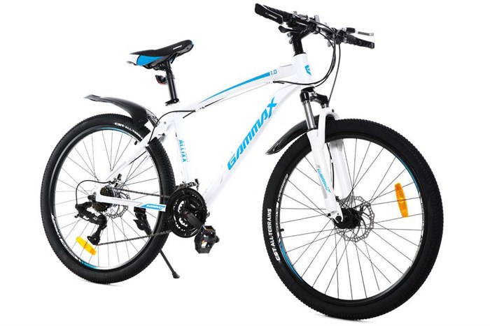 Xe Đạp Địa Hình MTB Gammax 26-Kunfeng-1.0-21S 2020 26 inch Màu Trắng