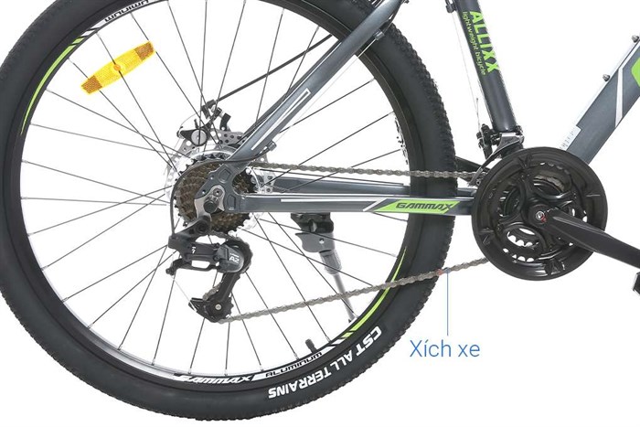 Xe Đạp Địa Hình MTB Gammax 26-Kunfeng-1.0-21S 2020 26 inch Màu Xám