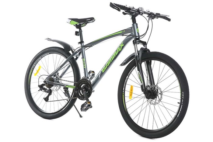 Xe Đạp Địa Hình MTB Gammax 26-Kunfeng-1.0-21S 2020 26 inch Màu Xám