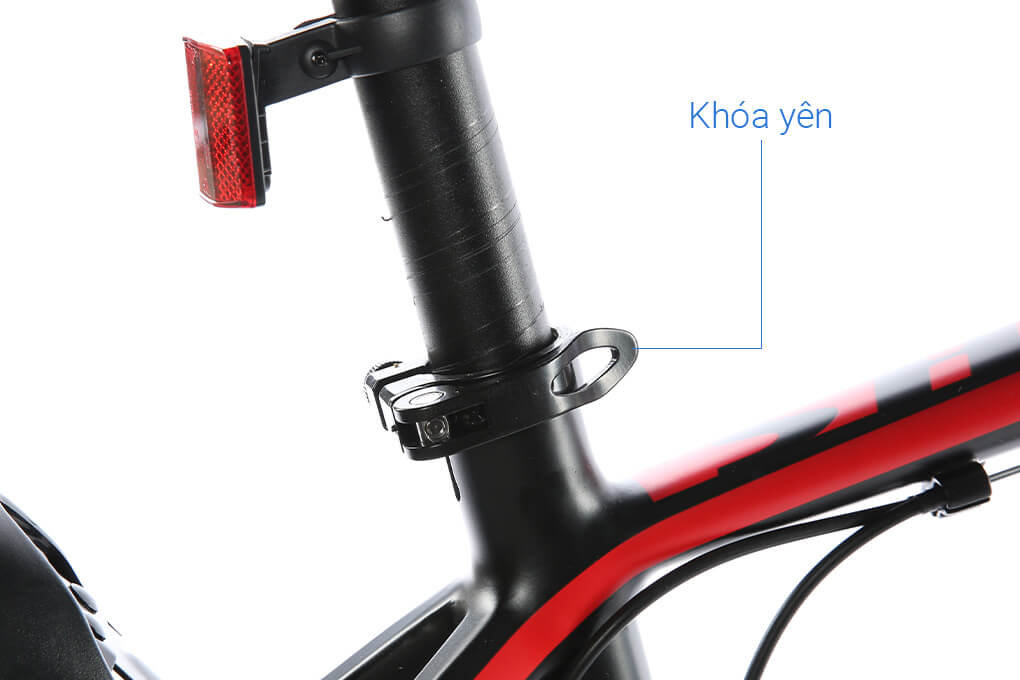 Xe Đạp Địa Hình MTB Gammax 26-Fengjun-1.0-21S 2020 26 inch Màu Đen - Đỏ