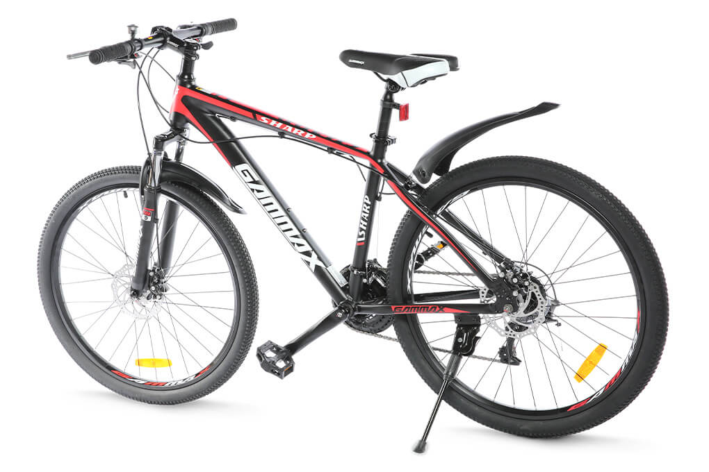 Xe Đạp Địa Hình MTB Gammax 26-Fengjun-1.0-21S 2020 26 inch Màu Đen - Đỏ
