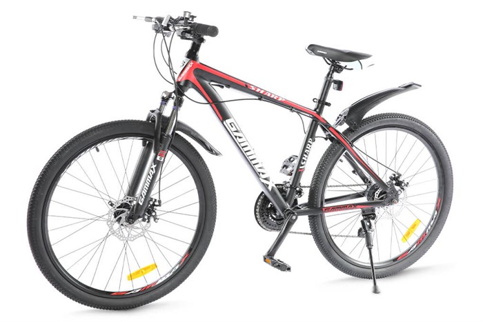 Xe Đạp Địa Hình MTB Gammax 26-Fengjun-1.0-21S 2020 26 inch Màu Đen - Đỏ