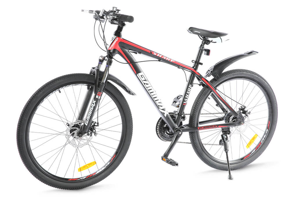 Xe Đạp Địa Hình MTB Gammax 26-Fengjun-1.0-21S 2020 26 inch Màu Đen - Đỏ