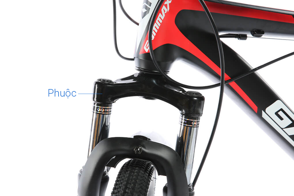 Xe Đạp Địa Hình MTB Gammax 26-Fengjun-1.0-21S 2020 26 inch Màu Đen - Đỏ