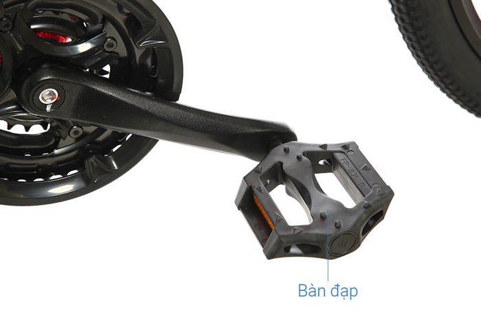 Xe Đạp Địa Hình MTB Gammax 26-Fengjun-1.0-21S 2020 26 inch Màu Đỏ