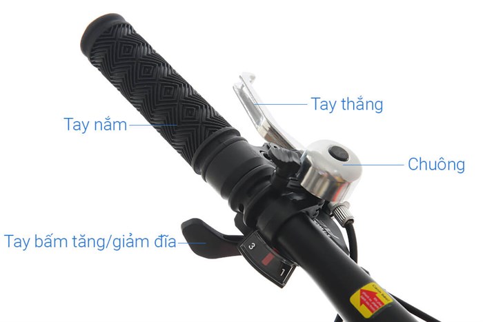 Xe Đạp Địa Hình MTB Gammax 26-Fengjun-1.0-21S 2020 26 inch Màu Đỏ