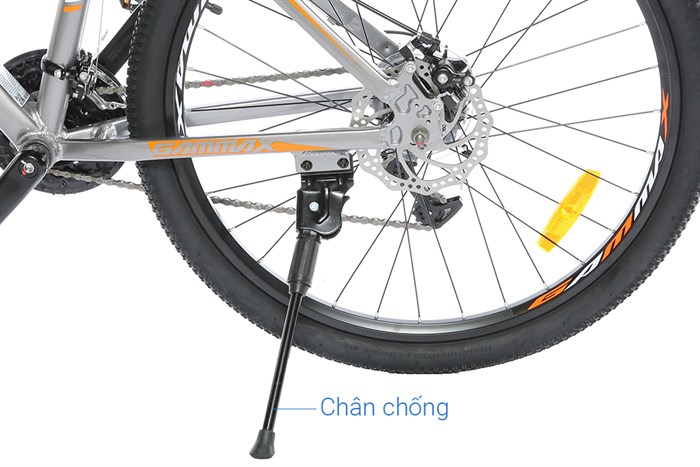 Xe Đạp Địa Hình MTB Gammax 26-Fengjun-1.0-21S 2020 26 inch Màu Xám
