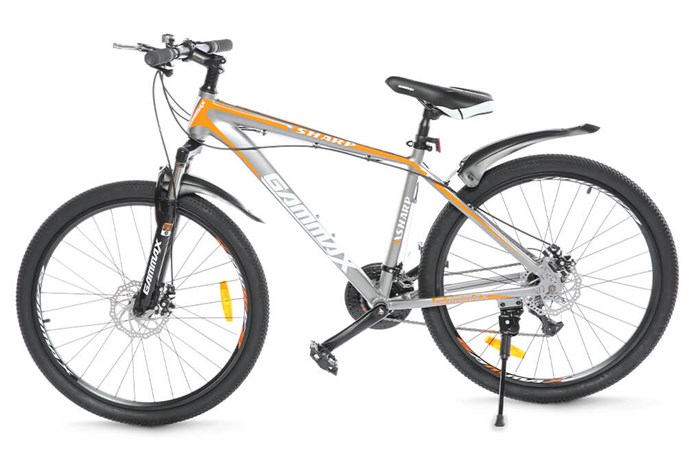 Xe Đạp Địa Hình MTB Gammax 26-Fengjun-1.0-21S 2020 26 inch Màu Xám