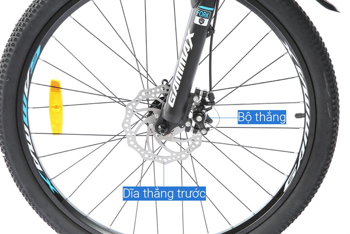 Xe Đạp Địa Hình MTB Gammax 26-Fengjun-2.0-24S 2020 26 inch Size M