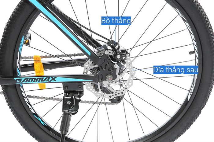 Xe Đạp Địa Hình MTB Gammax 26-Fengjun-2.0-24S 2020 26 inch Size M