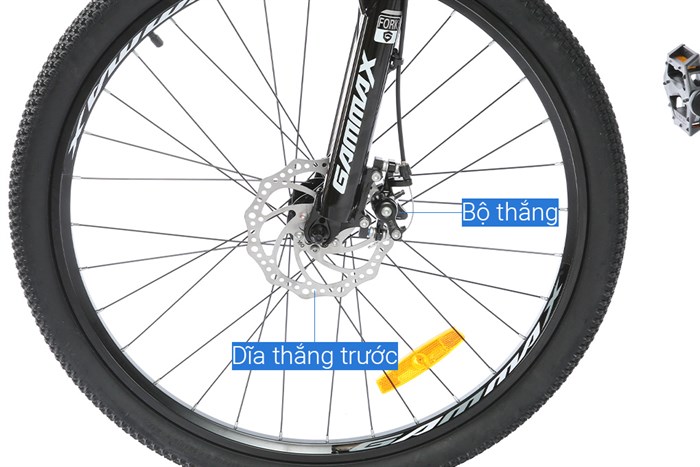 Xe Đạp Địa Hình MTB Gammax 26-Fengjun-2.0-24S 2020 26 inch Size M