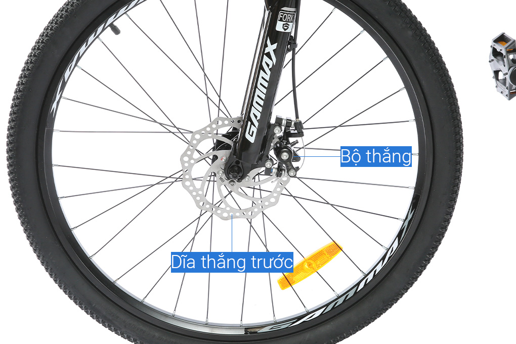 Xe Đạp Địa Hình MTB Gammax 26-Fengjun-2.0-24S 2020 26 inch Size M