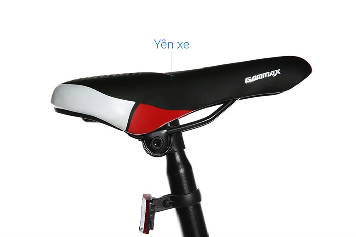 Xe Đạp Địa Hình MTB Gammax 26-Leiming-5.0-24S-HD 2020 26 inch Màu Đen - Đỏ