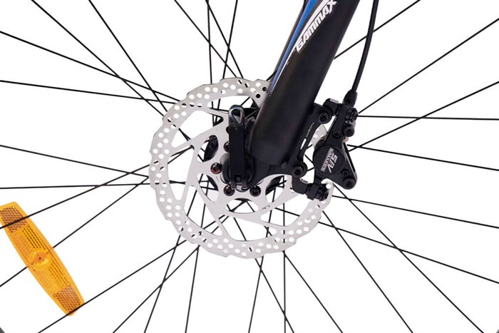 Xe Đạp Địa Hình MTB Gammax 26-Leiming-5.0-24S-HD 2020 26 inch Màu Đen - xanh dương