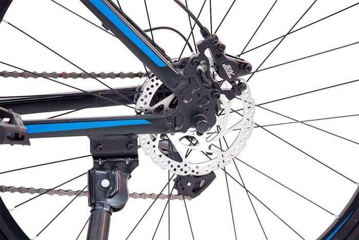 Xe Đạp Địa Hình MTB Gammax 26-Leiming-5.0-24S-HD 2020 26 inch Màu Đen - xanh dương