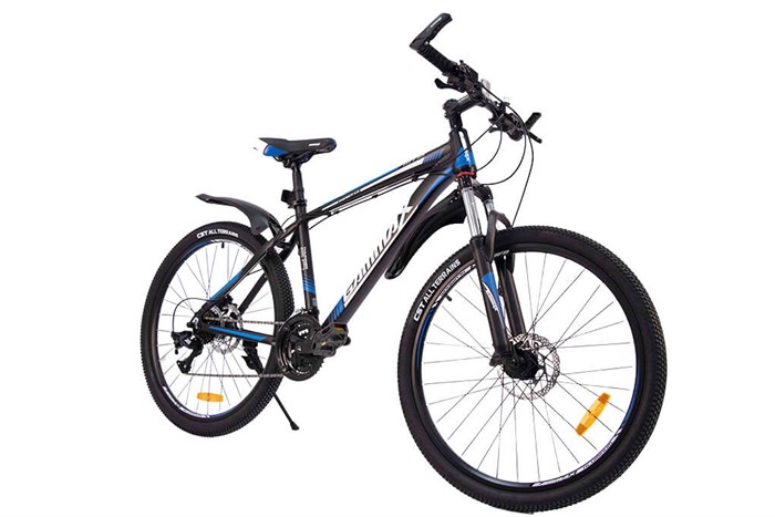 Xe Đạp Địa Hình MTB Gammax 26-Leiming-5.0-24S-HD 2020 26 inch Màu Đen - xanh dương