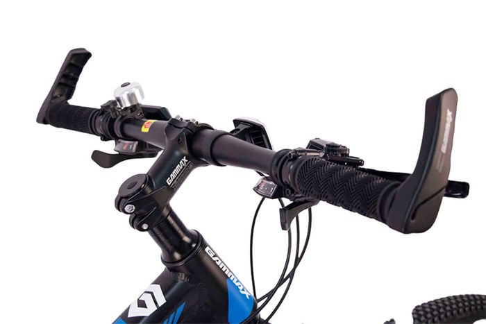 Xe Đạp Địa Hình MTB Gammax 26-Leiming-5.0-24S-HD 2020 26 inch Màu Đen - xanh dương