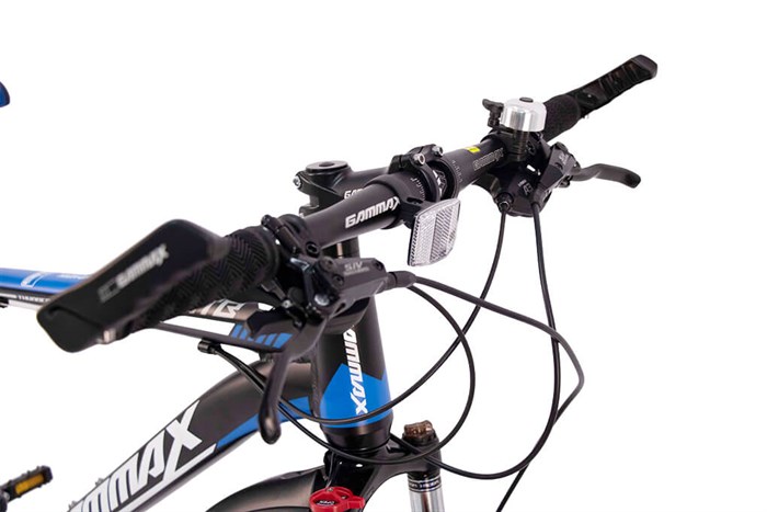 Xe Đạp Địa Hình MTB Gammax 26-Leiming-5.0-24S-HD 2020 26 inch Màu Đen - xanh dương