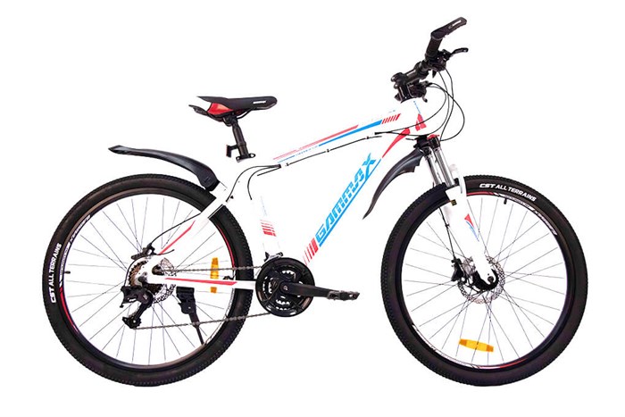 Xe Đạp Địa Hình MTB Gammax 26-Leiming-5.0-24S-HD 2020 26 inch Màu Trắng - Xanh