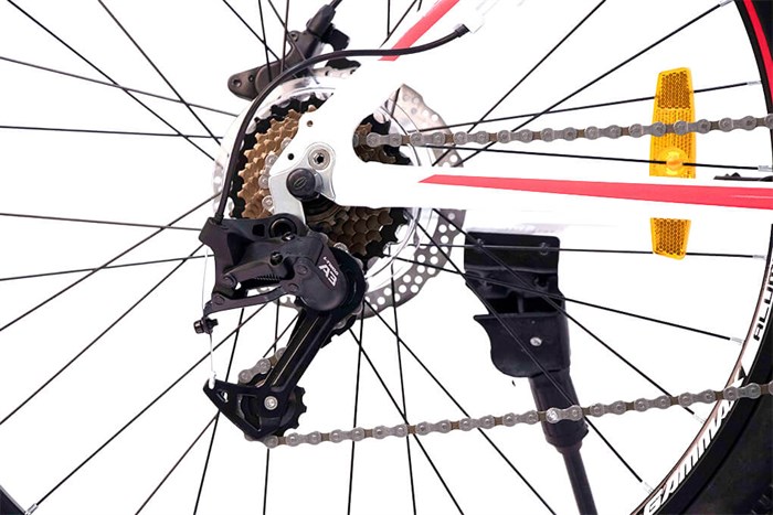 Xe Đạp Địa Hình MTB Gammax 26-Leiming-5.0-24S-HD 2020 26 inch Màu Trắng - Xanh