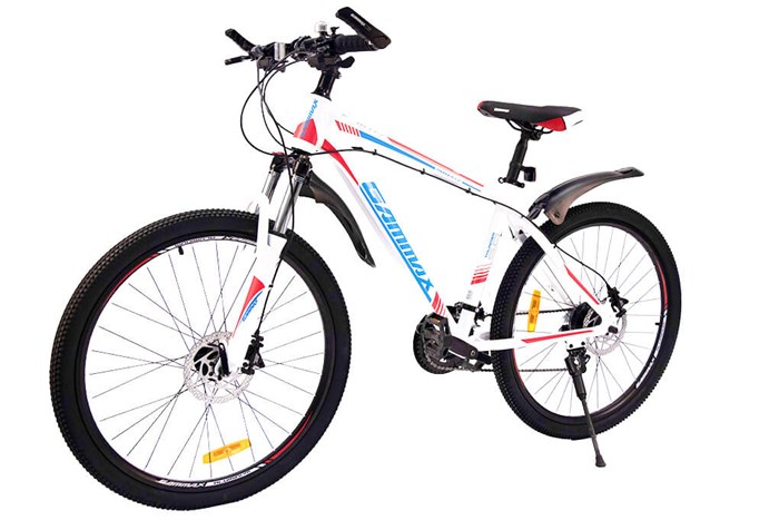 Xe Đạp Địa Hình MTB Gammax 26-Leiming-5.0-24S-HD 2020 26 inch Màu Trắng - Xanh