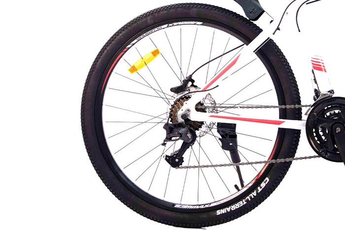 Xe Đạp Địa Hình MTB Gammax 26-Leiming-5.0-24S-HD 2020 26 inch Màu Trắng - Xanh