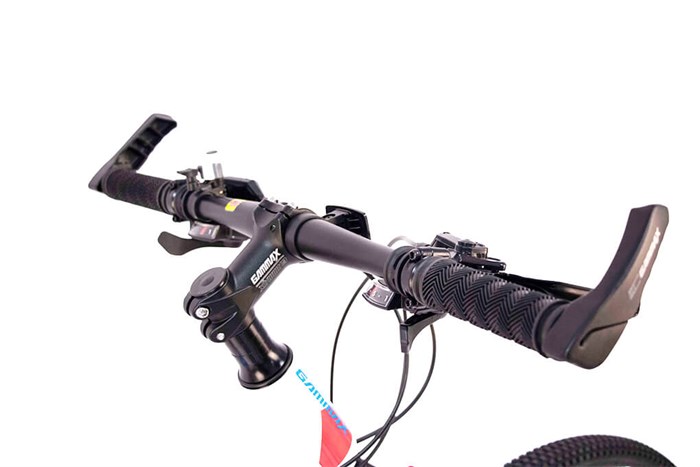 Xe Đạp Địa Hình MTB Gammax 26-Leiming-5.0-24S-HD 2020 26 inch Màu Trắng - Xanh