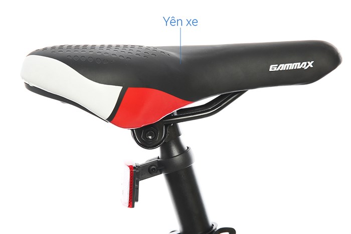 Xe Đạp Địa Hình MTB Gammax 26-Leiming-6.0-27S-HD 26 inch Màu Đen - Đỏ