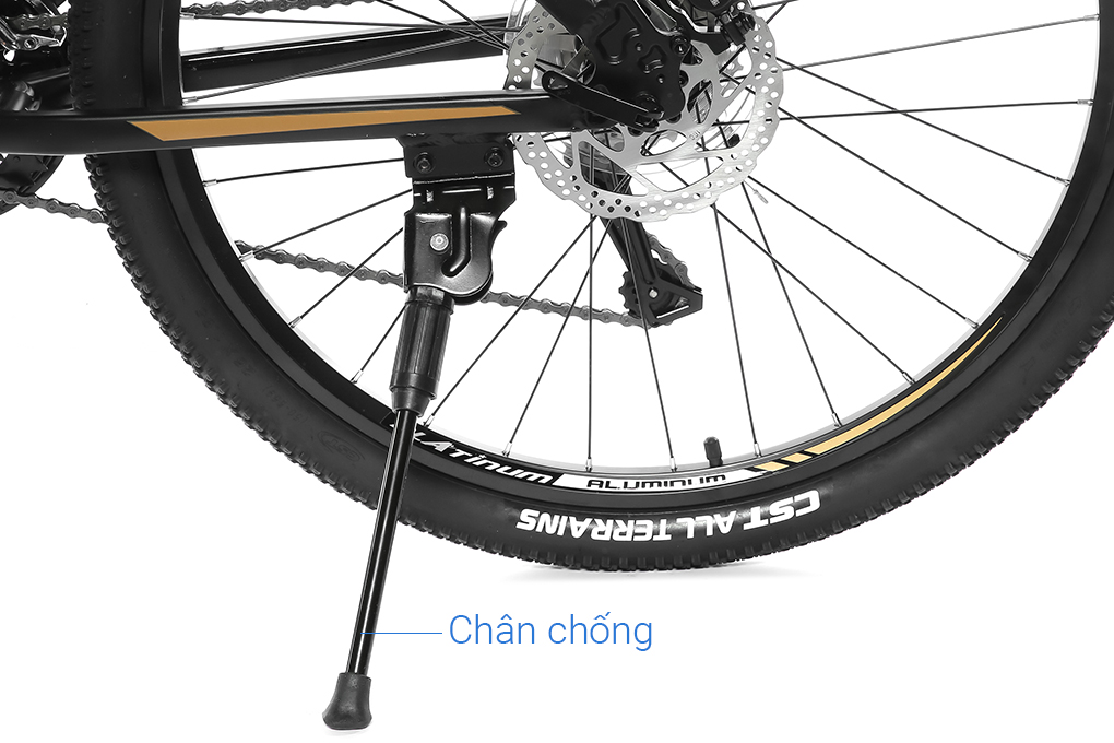 Xe Đạp Địa Hình MTB Gammax 26-Leiming-6.0-27S-HD 26 inch Màu Đen - Vàng