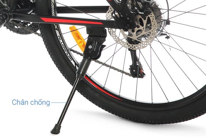 Xe Đạp Địa Hình MTB Gammax 26-Leiming-6.0-27S-HD 26 inch Màu Đen - Đỏ