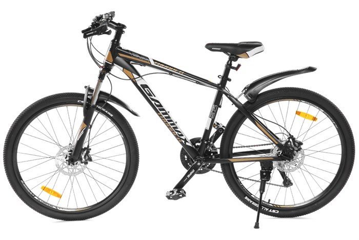 Xe Đạp Địa Hình MTB Gammax 26-Leiming-6.0-27S-HD 26 inch Màu Đen - Vàng