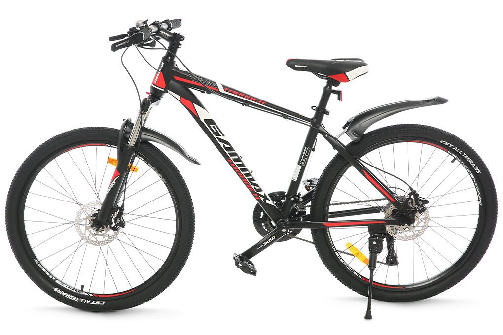 Xe Đạp Địa Hình MTB Gammax 26-Leiming-6.0-27S-HD 26 inch Màu Đen - Đỏ