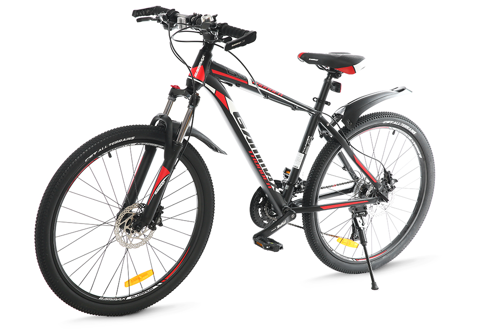 Xe Đạp Địa Hình MTB Gammax 26-Leiming-6.0-27S-HD 26 inch Màu Đen - Đỏ