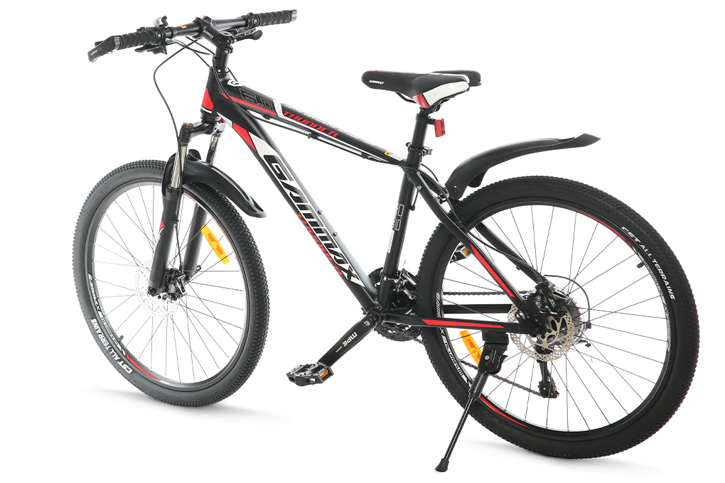 Xe Đạp Địa Hình MTB Gammax 26-Leiming-6.0-27S-HD 26 inch Màu Đen - Đỏ