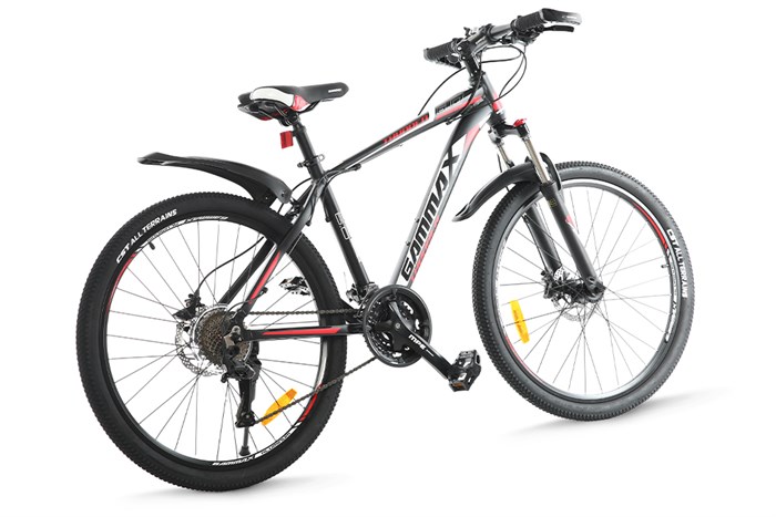 Xe Đạp Địa Hình MTB Gammax 26-Leiming-6.0-27S-HD 26 inch Màu Đen - Đỏ