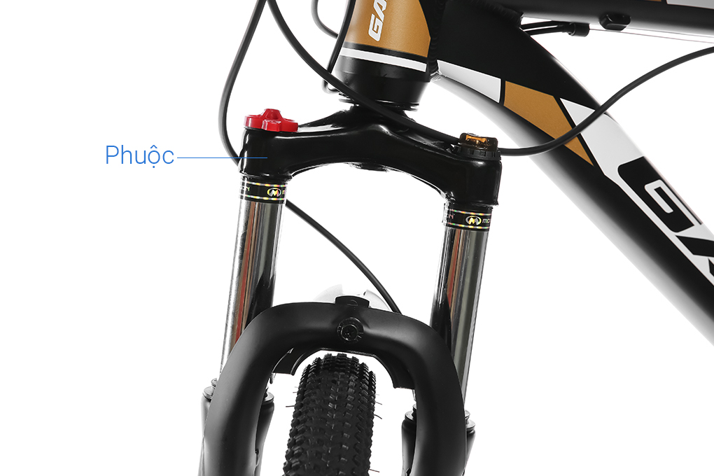 Xe Đạp Địa Hình MTB Gammax 26-Leiming-6.0-27S-HD 26 inch Màu Đen - Vàng