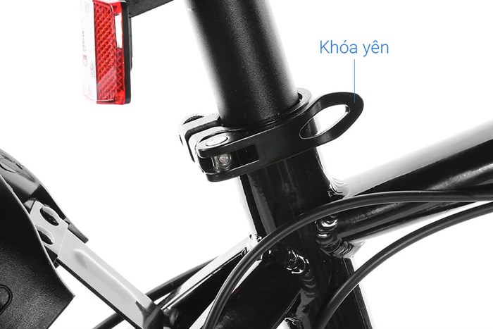 Xe Đạp Địa Hình MTB Gammax 27.5-Leiting-6.0-27S-HD A 27.5 inch Màu Đen - Đỏ