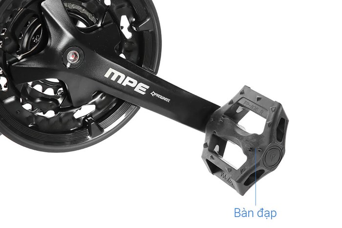 Xe Đạp Địa Hình MTB Gammax 27.5-Leiting-6.0-27S-HD A 27.5 inch Màu Đen - Đỏ