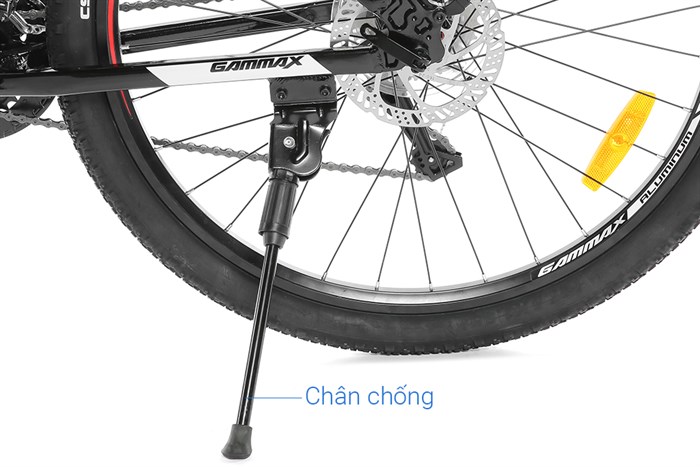 Xe Đạp Địa Hình MTB Gammax 27.5-Leiting-6.0-27S-HD A 27.5 inch Màu Đen - Đỏ