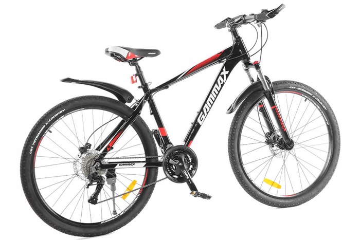 Xe Đạp Địa Hình MTB Gammax 27.5-Leiting-6.0-27S-HD A 27.5 inch Màu Đen - Đỏ